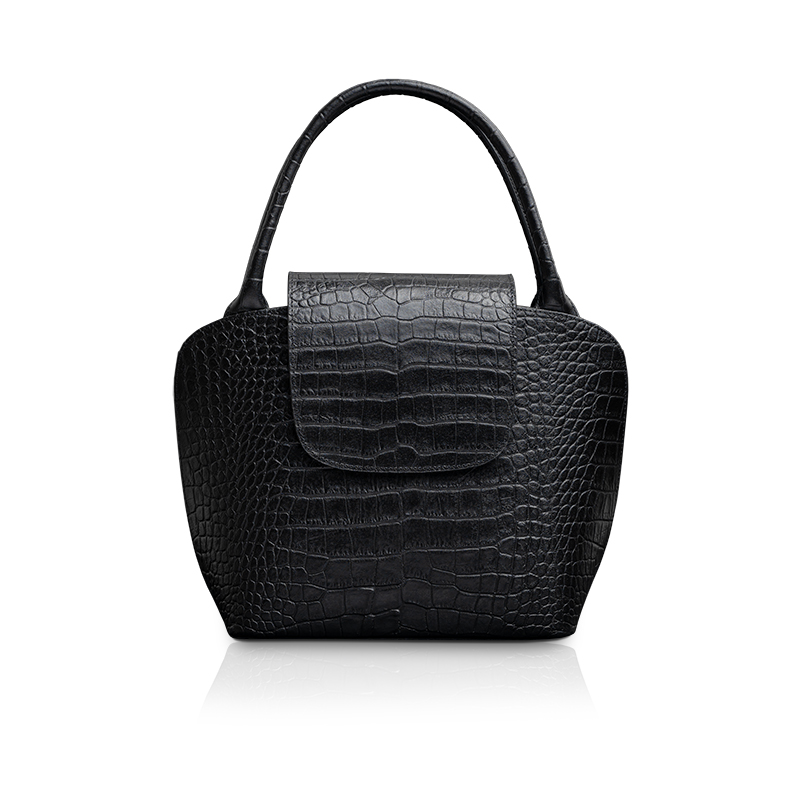 Bag CROATA CROATA Classic  Solid Black  Leather 100%  