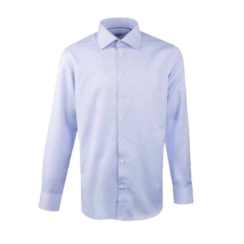 Dress shirt CROATA Dubrovnik Classic Slim Other Light blue  Cotton 100%  Long sleeve